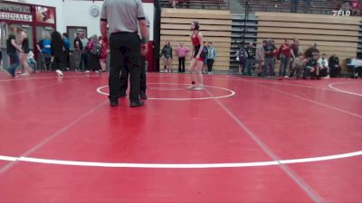 110 lbs Cons. Round 2 - Milliana Christie, South Spencer vs Katelyn Perry, Southport Wrestling Club