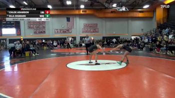 120 lbs Champ. Round 1 - Ella Digmann, Western Dubuque vs Chloe Adamson, Linn-Mar