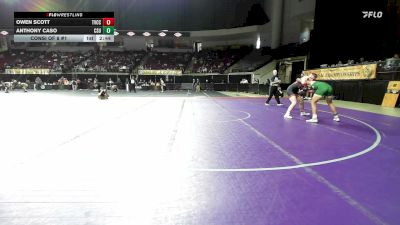 184 lbs Consi Of 8 #1 - Owen Scott, Treasure Valley CC vs Anthony Caso, Colorado State