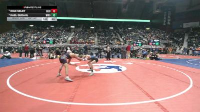 3A-120 lbs 3rd Place Match - Rian Selby, Glenrock vs Kael Gudahl, Wheatland