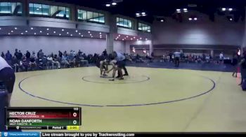 132 lbs Round 3 (10 Team) - Noah Danforth, West Forsyth vs Hector Cruz, Maximum Performance