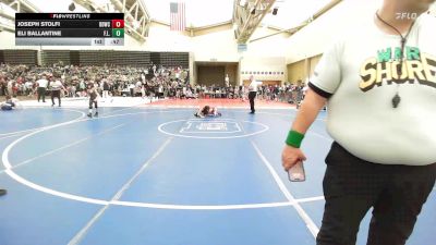 73-M lbs Round Of 32 - Joseph Stolfi, Dirty Den Wrestling Club vs Eli Ballantine, F.L.O.W.