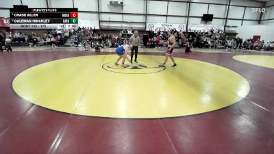 175 lbs Quarterfinal - Chase Allen, Morgan vs Coleman Hinckley, Carbon