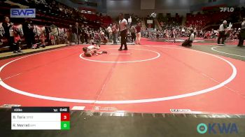 43 lbs Rr Rnd 1 - Blakely Torix, Sperry Wrestling Club vs Renezmae Merrell, Mannford Pirate Youth Wrestling