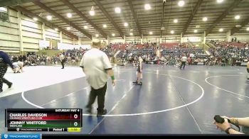 96 lbs 1st Place Match - Johnny Whitford, Westlake vs Charles Davidson, Cougars Wrestling Club