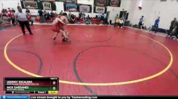 120 Boys Cons. Round 4 - Nick Dardanes, Brush High School vs Johnny Escalera, Northglenn Youth Wrestling Clu