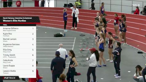 Men's 60m Hurdles, Finals