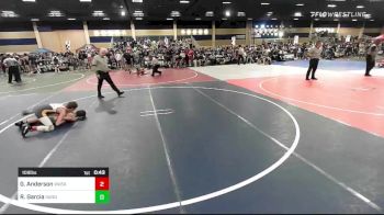 109 lbs Consi Of 32 #1 - Gage Anderson, Wasatch WC vs Ricky Garcia, Sanderson Wr Ac