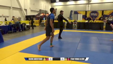 Ethan Thomas Allison vs Guilherme Jambeiro Venancio 2024 World IBJJF Jiu-Jitsu No-Gi Championship