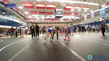 80-85 lbs Rr Rnd 2 - Blakeleigh Garrison, Piedmont vs Alice Martin, Little Axe Takedown Club