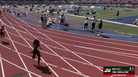 Watch High School Girls 4x100 Relay Prelims (Event 108) Heat 3 At 2026 Penn Relays