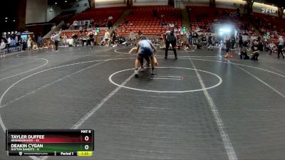 110 lbs Round 4 (6 Team) - Tayler Duffee, Neighborhood vs Deakin Cygan, Dayton Bandits