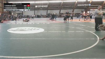 185 lbs Quarterfinal - Charlie Berry, Warhorse vs Christian Snell, Greens Farms Academy