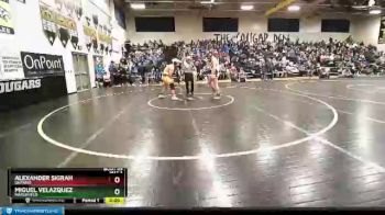 195 lbs Champ. Round 1 - Miguel Velazquez, Marshfield vs Alexander Sigrah, Ontario