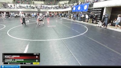 136 lbs Quarterfinal - Wyatt Liebman, X-Factor Elite vs Conner J. Johnson, Wrestling Factory