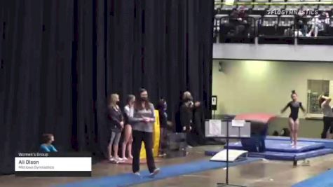 Ali Olson - Women's Group, Mid Iowa Gymnastics - 2021 Women's Xcel Region 4 Championships