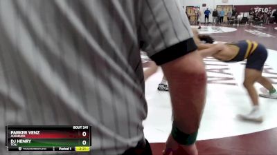 197 lbs Semifinal - Parker Venz, Augsburg vs Dj Henry, TCNJ