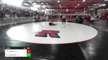 132 lbs Round Of 16 - Anthony Donlon, Winchester vs Ariel Escalante, Duggan