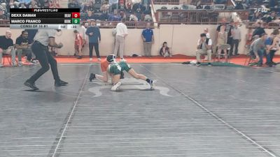 80_B lbs Consi Of 16 #1 - Dexx Daman, Beaver vs Marco Franco, Berks Catholic