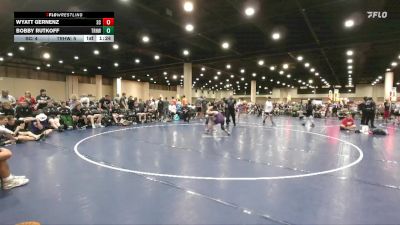 120 lbs Finals (2 Team) - Wyatt Gernenz, Skull & Crossbones vs Bobby Rutkoff, Team Rich Habits White