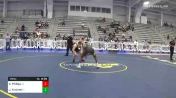 132 lbs Consolation - Connor Phillips, GA vs Joseph Kindred, GA