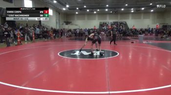 115 lbs Round 1 - Owen Czepa, New Prague Wrestling vs Colt Nachreiner, Sarbacker Wrestling Academy