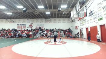 100 lbs Cons. Round 5 - Aubry Scott, Thunder Ridge vs Macki Winkles, Tri-Valley