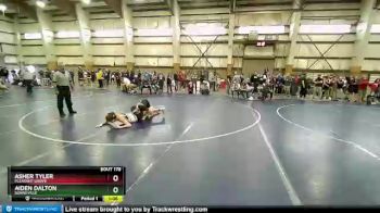 135 lbs Cons. Round 1 - Asher Tyler, Pleasant Grove vs Aiden Dalton, Bonneville