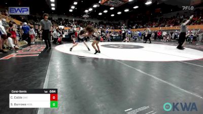 70 lbs Consolation - Cooper Coble, Cowboy Wrestling Club vs Sam Burrows, Noble Takedown Club