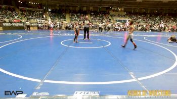 58 lbs Consi Of 16 #1 - Teo Gurule, Stout vs Baker James, Cowboy Wrestling Club