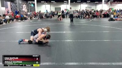 88 lbs Round 1 (4 Team) - Cole Buffler, PA Alliance vs Ronald Kaufman, FL Scorpions