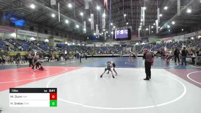 73 lbs Consolation - Michael Dunn, Top Team Colorado vs Hunter Grebe, Other Team