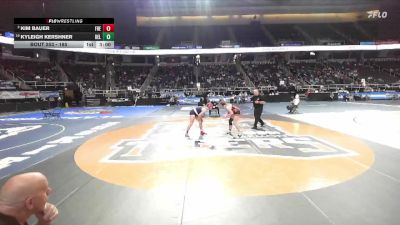 185 lbs Cons. Round 2 - Kim Bauer, Fredonia-6 vs Kyleigh Kershner, Bellport-11