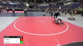 116 lbs 3rd Place - Julian Taylor, Bear Cave WC vs Lincoln Young, Top Of The Rock WC