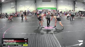 138 lbs Cons. Round 5 - Thomas Gilmer, The Storm Wrestling Center vs William Hartlage, Northeast Georgia Mat Monstars