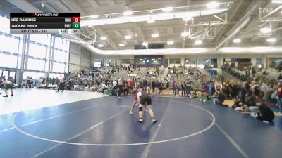 144 lbs Cons. Round 3 - Leo Ramirez, Windsor vs Tucker Price, West