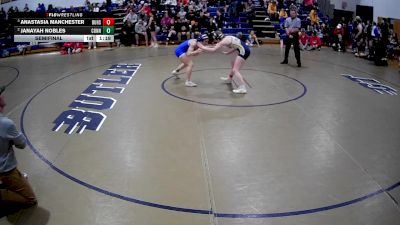 136 lbs Semifinal - Anastasia Manchester, Butler Hs vs Janayah Nobles, Connellsville