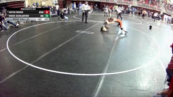 85 lbs Cons. Semi - Knox Schlueter, Seward Wrestling Club vs Jayce Riggs, McCook Youth Wrestling Club