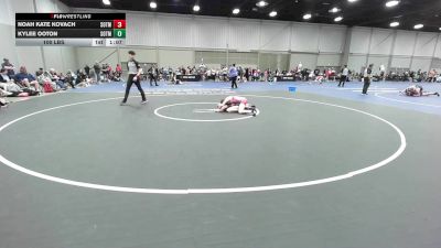 100 lbs Rr Rnd 2 - Noah Kate Kovach, Sisters On The Mat vs Kylee Ooton, SOTM OK 7-12 1
