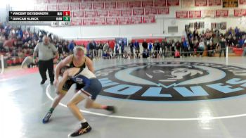 120 lbs Quarterfinal - Vincent Deysenroth, Mt. Anthony Union vs Duncan Klinck, Harwood