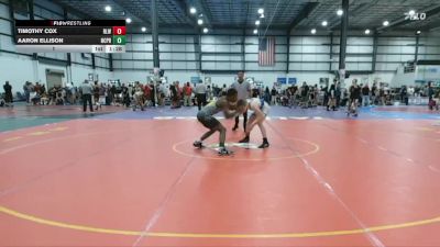 144 lbs 1 - Aaron Ellison, NC PRIDE vs Timothy Cox, REAL LIFE WRESTLING CLUB