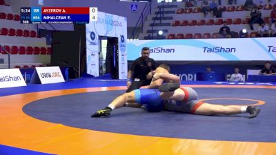 86 kg 1/4 Final - Aaron Ayzerov, Israel vs Eugeniu Mihalcean, Moldova