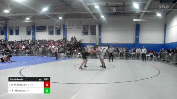 220 lbs Consolation - Austin Malandain, Shawsheen vs Angel Heredia, Saint John's Prep