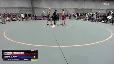 215 lbs 4th Wrestleback (16 Team) - Everett Mcclelland, Indiana vs Emery Slater, North Dakota