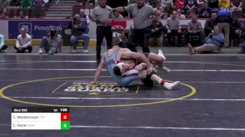 152 lbs Semifinal - Cael Weidemoyer, Faith Christian vs Conner Harer, Montgomery