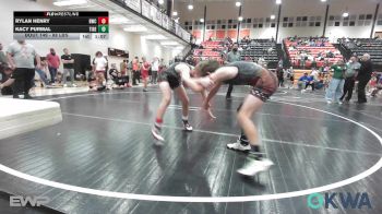 88 lbs Rr Rnd 3 - Rylan Henry, Brushy Wrestling Club vs Kacy Purmal, Tiger Trained Wrestling