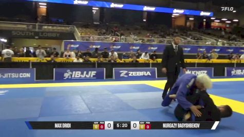 Nurgazy Bagyshbekov vs Max Dridi 2026 Pan Jiu Jitsu IBJJF Championship