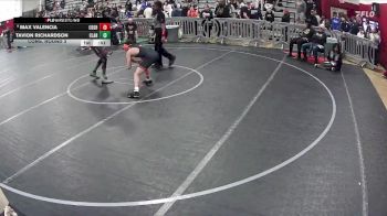 126 lbs Cons. Round 3 - Max Valencia, Corona Del Sol High School vs Tavion Richardson, Clark