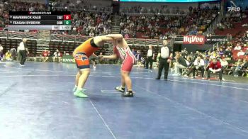 1A-285 lbs Cons. Round 2 - Teagan Dybevik, Colfax-Mingo vs Maverrick Kalb, Treynor