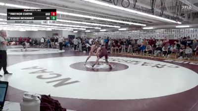 125 lbs Semifinal - Roman McKinney, UW - La Crosse vs Treynor Curtin, Augsburg